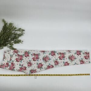 Wall Flower Vintage Floral White Skinny Jeans Size 8
